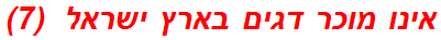 אינו מוכר דגים בארץ ישראל  (7)