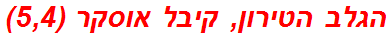 הגלב הטירון, קיבל אוסקר (5,4)