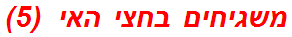 משגיחים בחצי האי  (5)