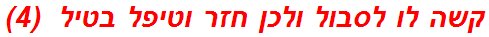 קשה לו לסבול ולכן חזר וטיפל בטיל  (4)