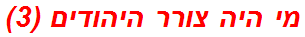 מי היה צורר היהודים (3)