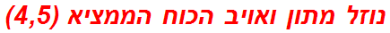 נוזל מתון ואויב הכוח הממציא (4,5)