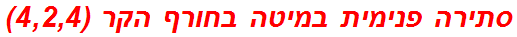 סתירה פנימית במיטה בחורף הקר (4,2,4)