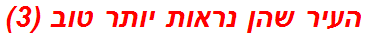 העיר שהן נראות יותר טוב (3)