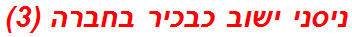 ניסני ישוב כבכיר בחברה (3)