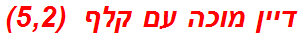 דיין מוכה עם קלף  (5,2)
