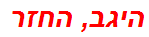 היגב, החזר