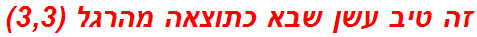 זה טיב עשן שבא כתוצאה מהרגל (3,3)