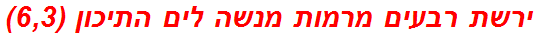 ירשת רבעים מרמות מנשה לים התיכון (6,3)