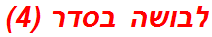 לבושה בסדר (4)