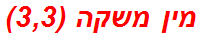 מין משקה (3,3)