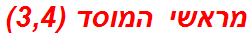 מראשי המוסד (3,4)