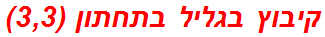קיבוץ בגליל בתחתון (3,3)