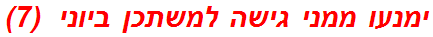 ימנעו ממני גישה למשתכן ביוני  (7)
