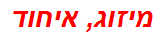 מיזוג, איחוד