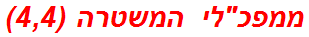 ממפכלי המשטרה (4,4)