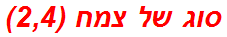 סוג של צמח (2,4)