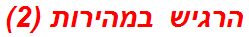 הרגיש במהירות (2)