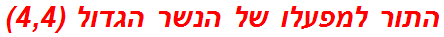 התור למפעלו של הנשר הגדול (4,4)