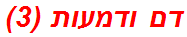 דם ודמעות (3)