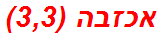 אכזבה (3,3)