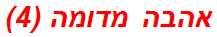 אהבה מדומה (4)