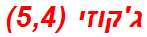 ג'קוזי (5,4)