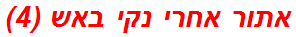 אתור אחרי נקי באש (4)