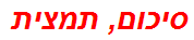 סיכום, תמצית