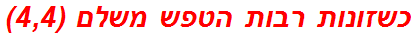 כשזונות רבות הטפש משלם (4,4)