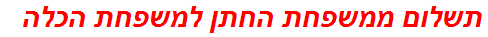 תשלום ממשפחת החתן למשפחת הכלה