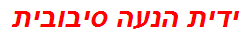 ידית הנעה סיבובית