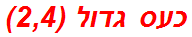 כעס גדול (2,4)