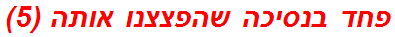 פחד בנסיכה שהפצצנו אותה (5)