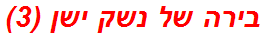 בירה של נשק ישן (3)
