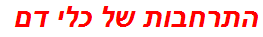 התרחבות של כלי דם