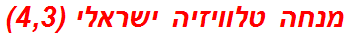 מנחה טלוויזיה ישראלי (4,3)