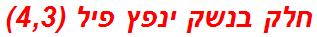 חלק בנשק ינפץ פיל (4,3)