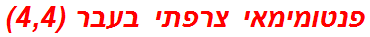 פנטומימאי צרפתי בעבר (4,4)