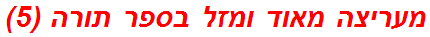 מעריצה מאוד ומזל בספר תורה (5)