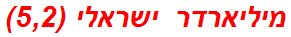 מיליארדר ישראלי (5,2)