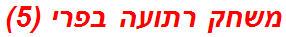 משחק רתועה בפרי (5)