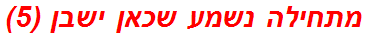 מתחילה נשמע שכאן ישבן (5)
