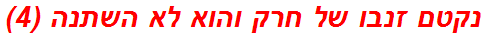 נקטם זנבו של חרק והוא לא השתנה (4)